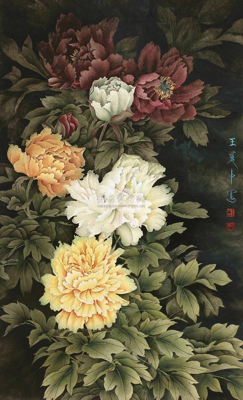 王道中专辑/历代工笔花鸟画范作选集（第23集）[105幅]