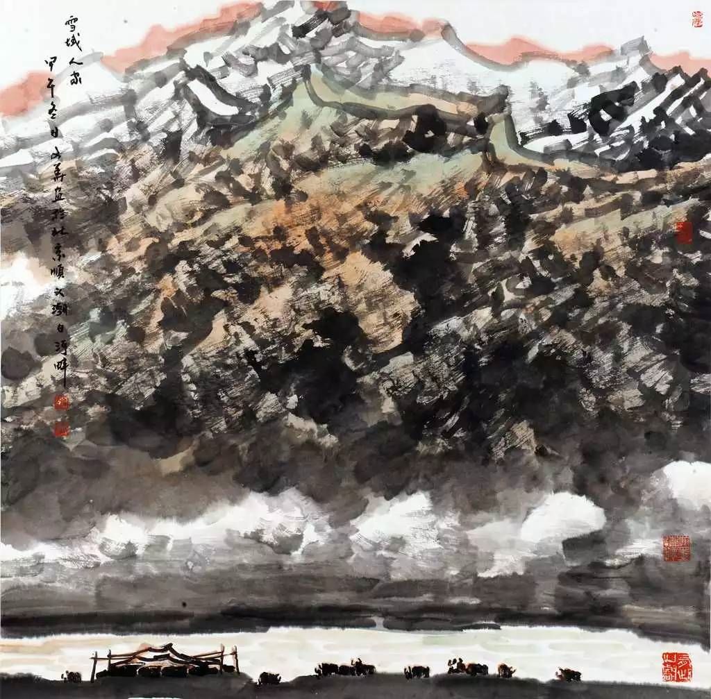 融雄健于画作中——赏张文华的山水画