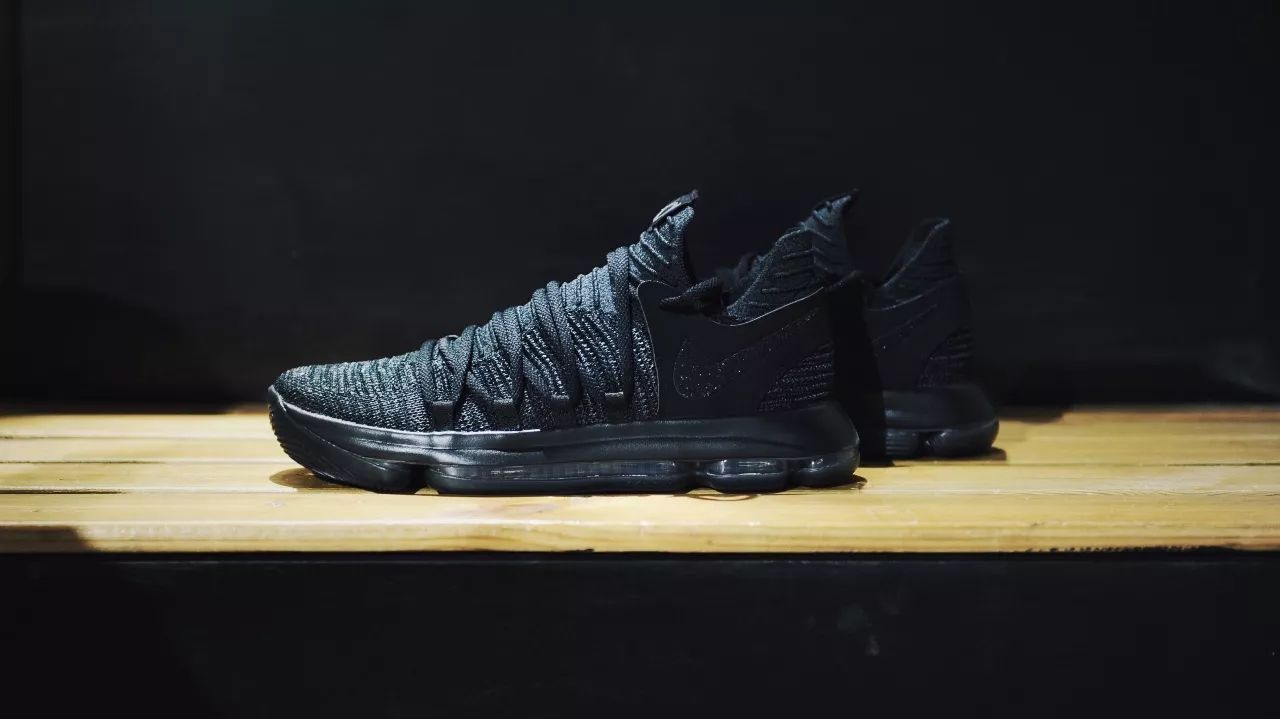 soar 新品发售|全黑武士 - nike kd 10 "triple black