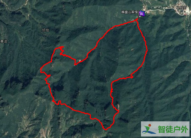 河北赞皇棋盘山周围徒步登山路线及轨迹总结