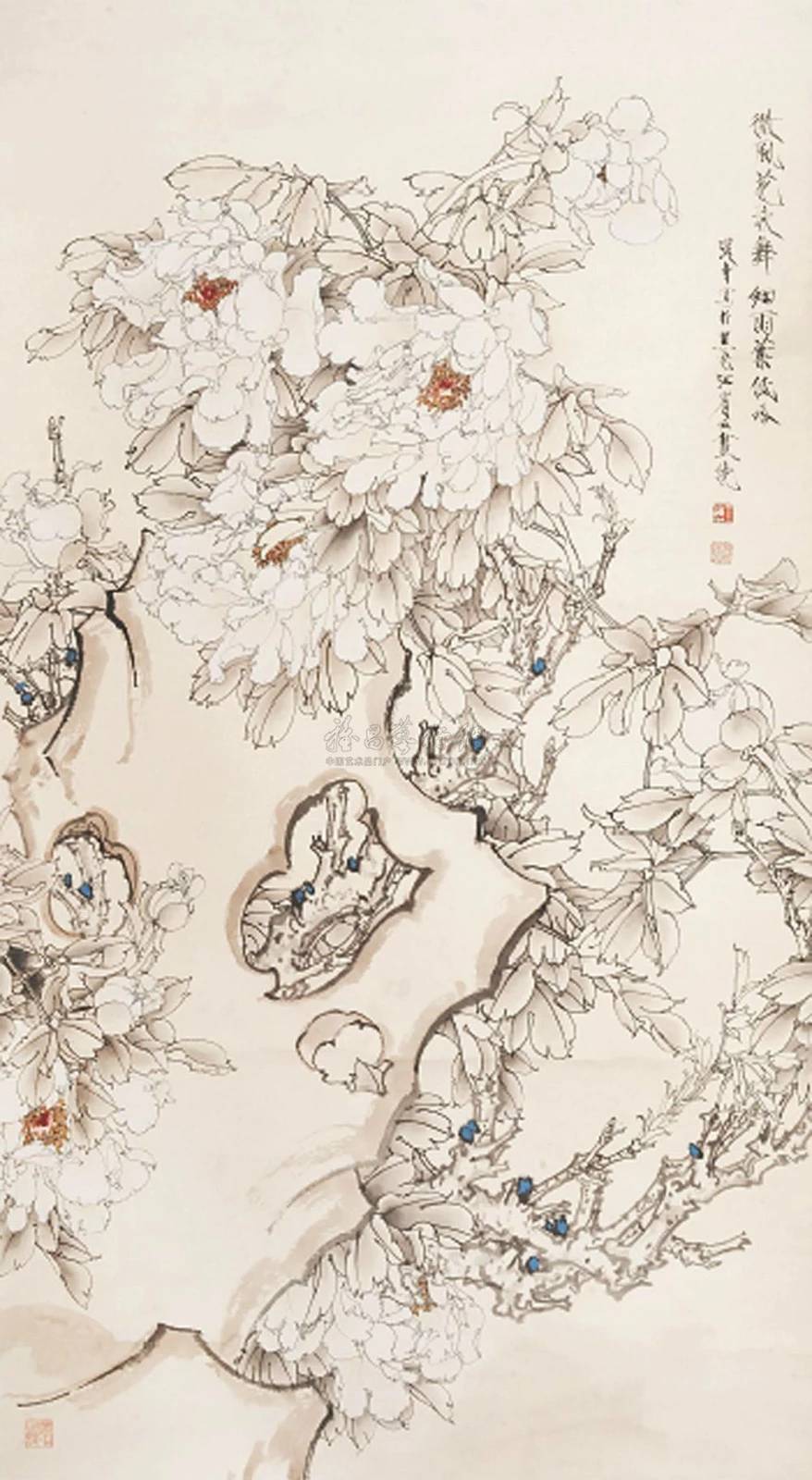 王道中专辑/历代工笔花鸟画范作选集（第23集）[105幅]