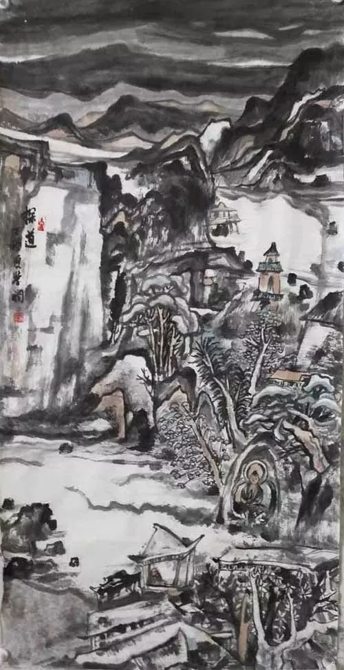 毕业于北京画院,师从著名画家石齐先生,蔡玉水先生.