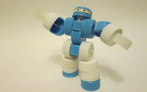 【机器人手工】幼儿园创意手工制作机器人,小小科学家
