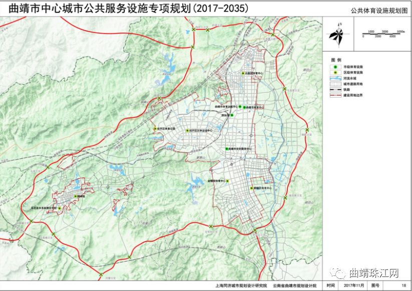 学校医院运动场曲靖中心城市规划一大批公共服务设施你家门口有几处