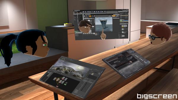 VR应用Bigscreen扩展多平台支持兼容Windows MR头显