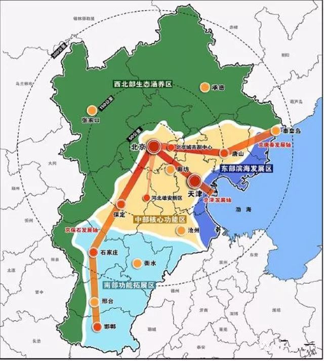 初步明确"2 4 46",北京城市副中心和河北雄安新区为两个集中承载地