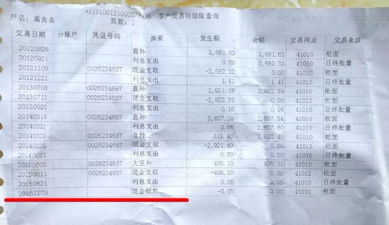 社会 正文  2016年12月19日收条 开户,销户的银行 返回搜