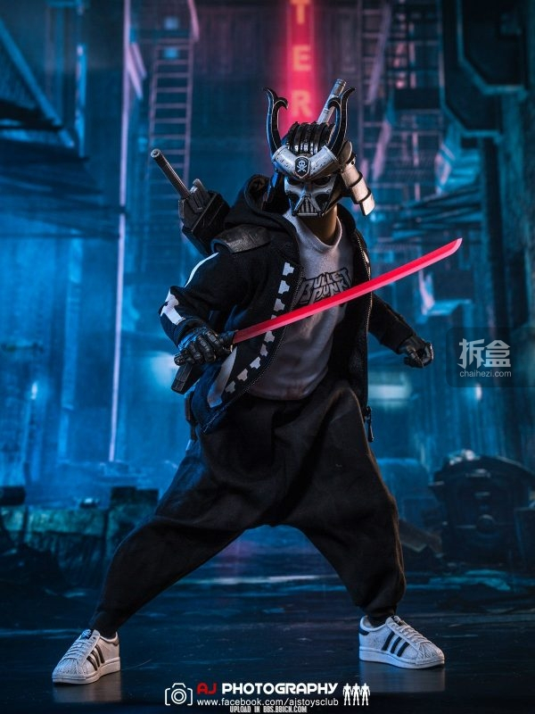 aj实拍deviltoysxquiccsxflabslab鬼面武士theghostofkurosawa16可动