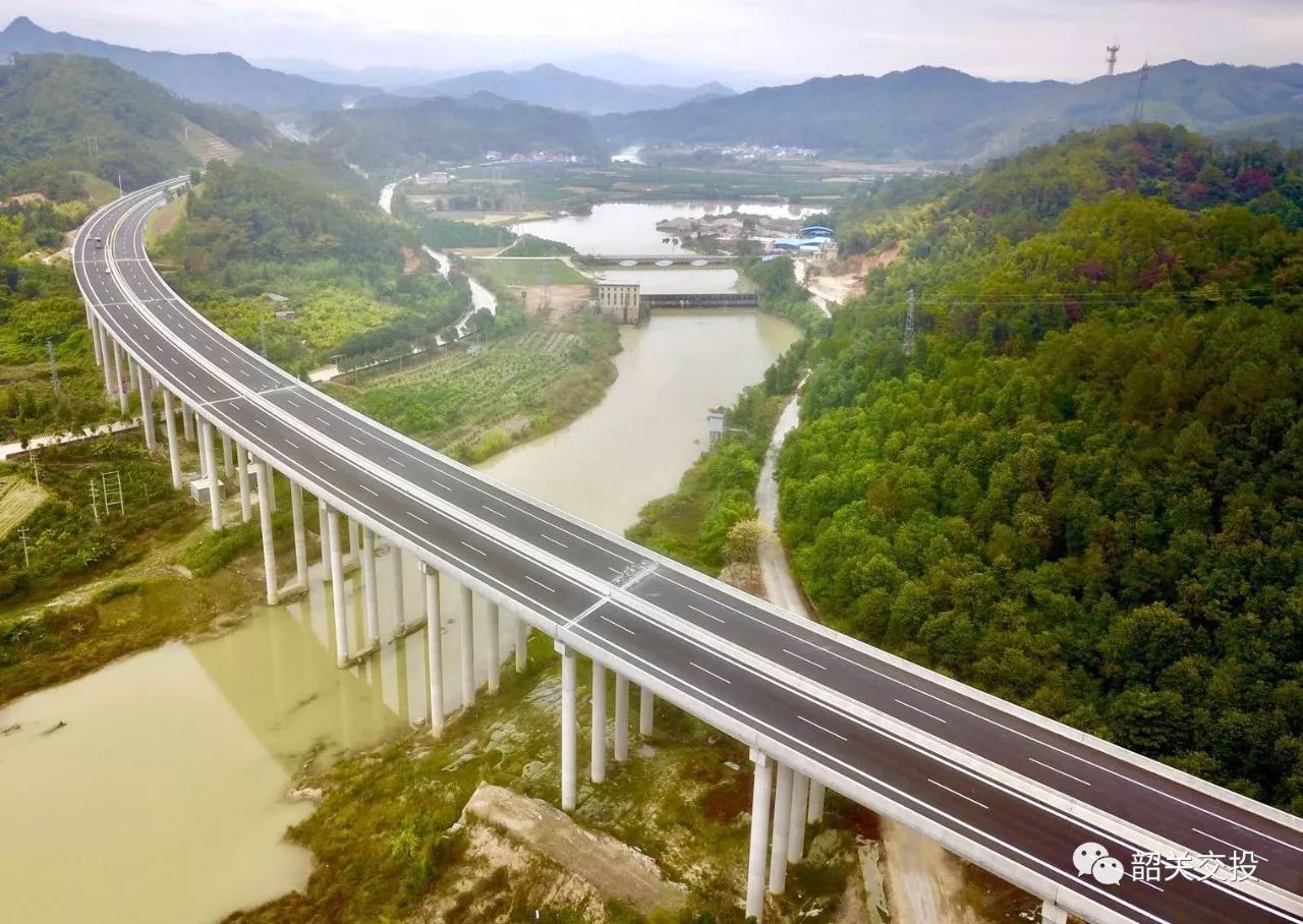 仁化(湘粤界)至博罗高速公路仁化至新丰段(一期)通车