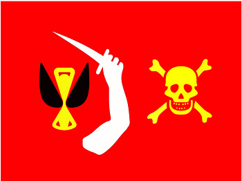 海盗黄金时代:十面著名的海盗旗和他们背后的故事