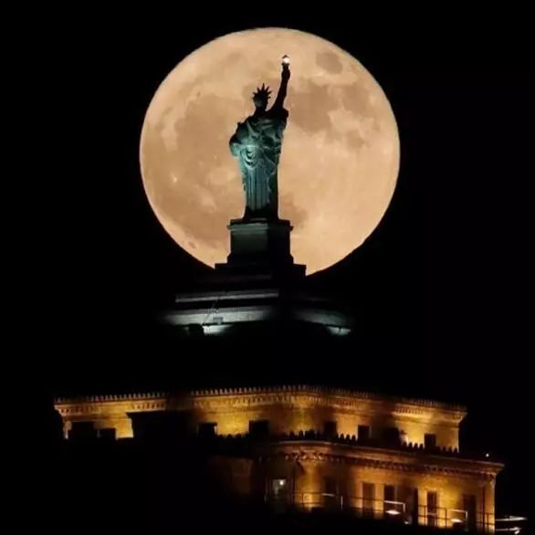 新年快到了,"超级月亮"也来喽!明年1月2日子夜观赏最美!
