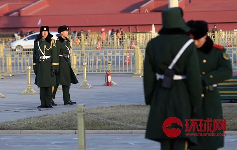 独家图片:别了,武警天安门国旗护卫队!