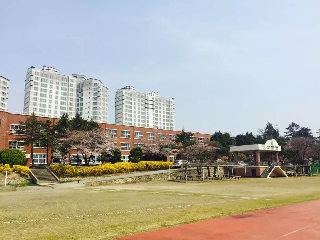 韩国的高中校园style丨弘语堂