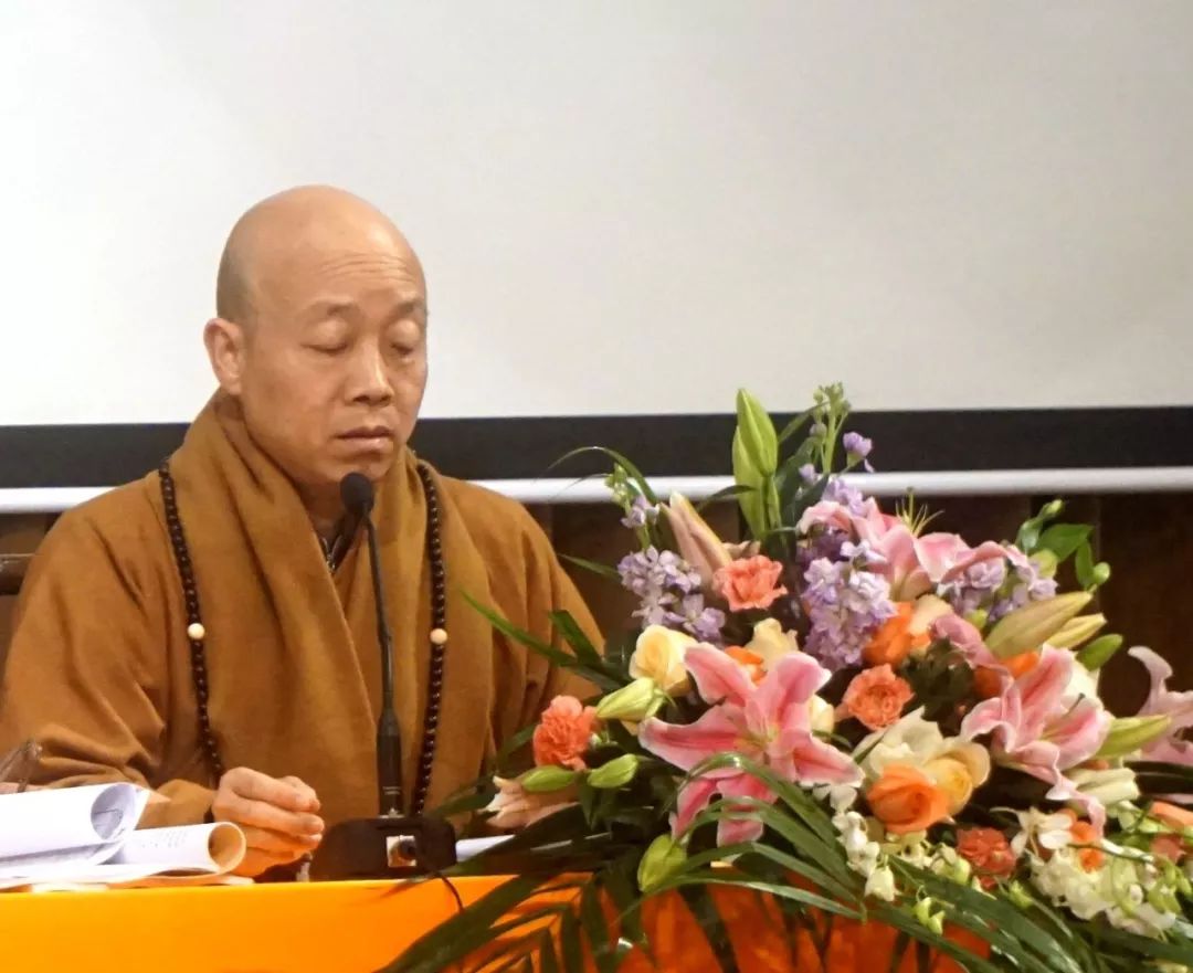 温州市佛教协会七届二次理事会议在温州妙果寺宿觉