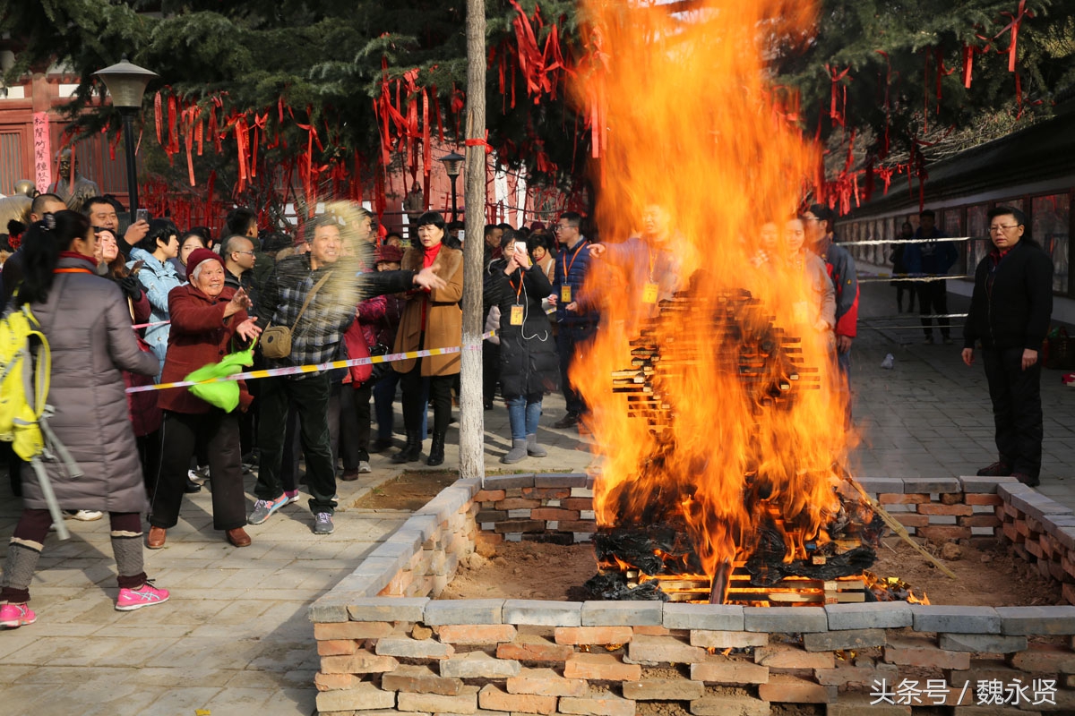 2017最后一天青龙寺放生火供祈福求平安