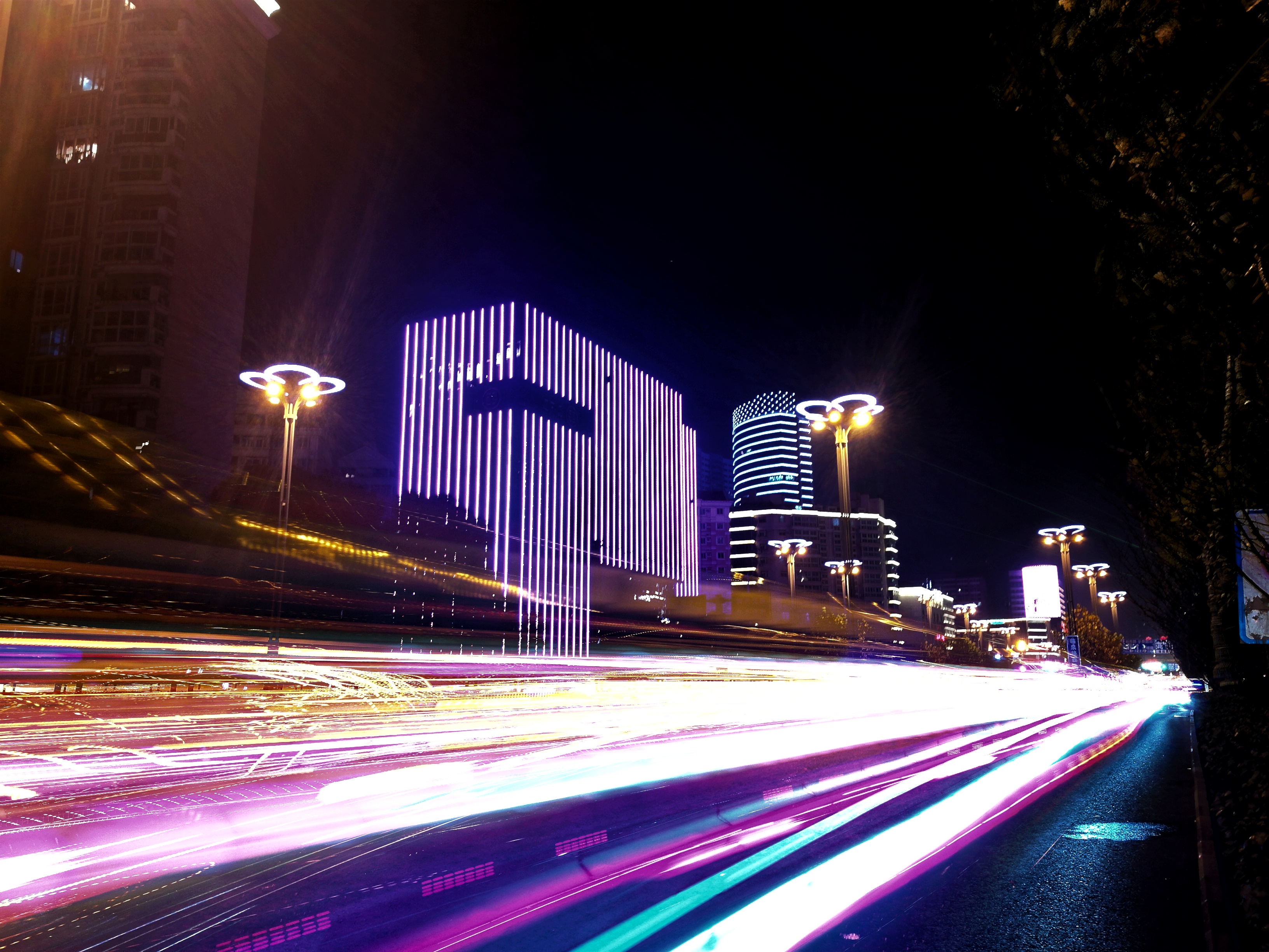 合肥市瑶海区夜景美