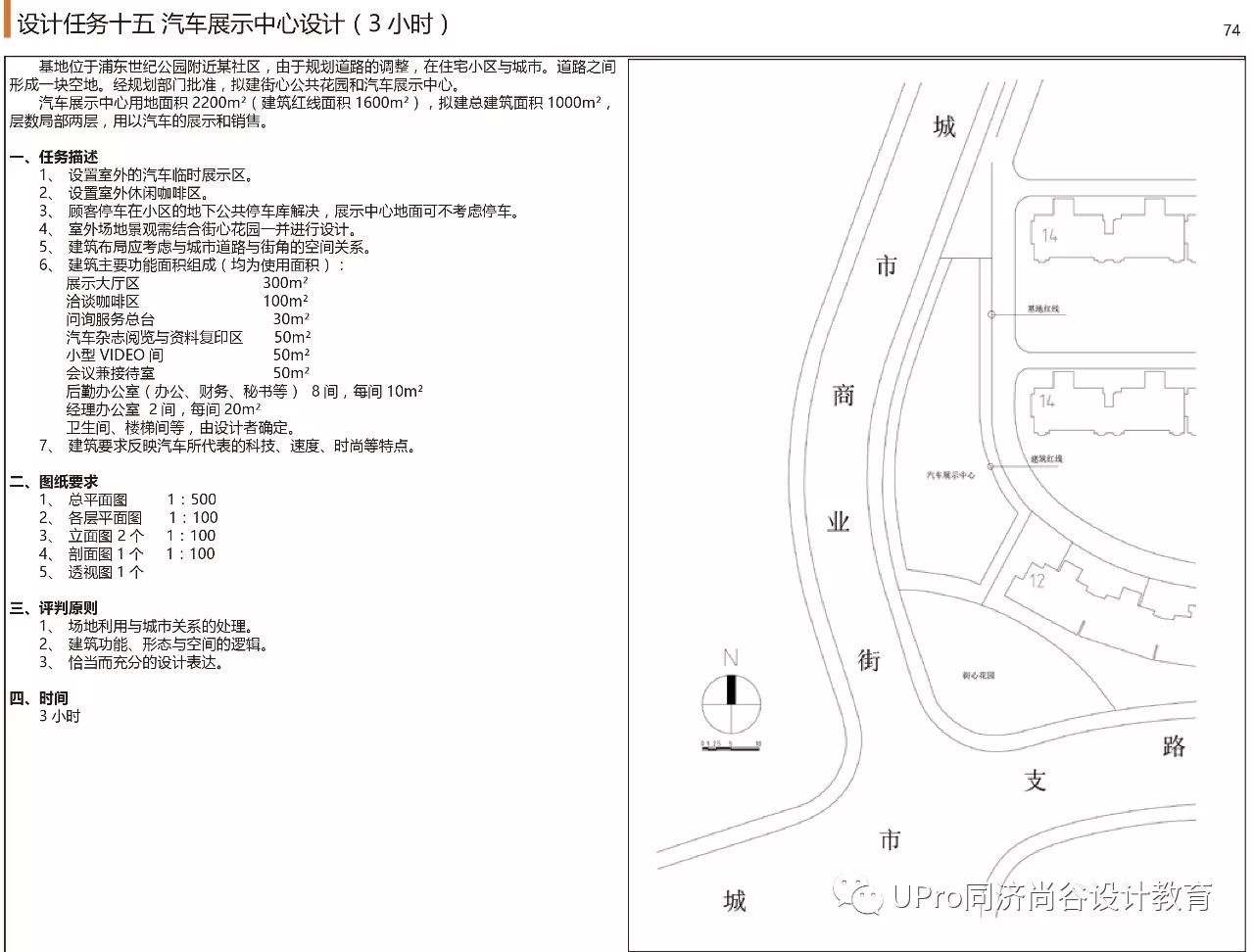 快题解析 | 同济快题周 - 汽车展示中心设计