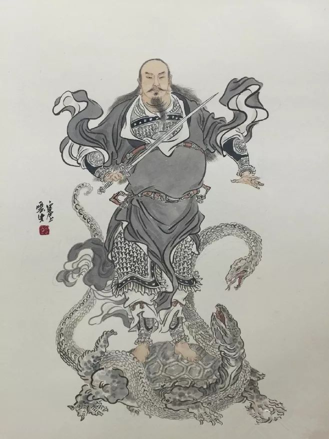 真武大帝又称玄武大帝,九天荡魔祖师,无量祖师,三元都总管,九天游奕