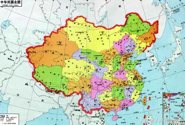 明清两朝中国版图大小都在这,你能说清朝真的对中国就