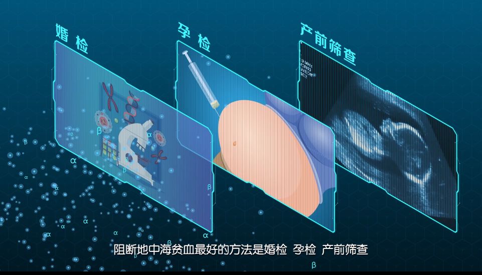 健康 正文  他们每次怀孕都有1/2的几率是生下地贫基因携带者 在当地