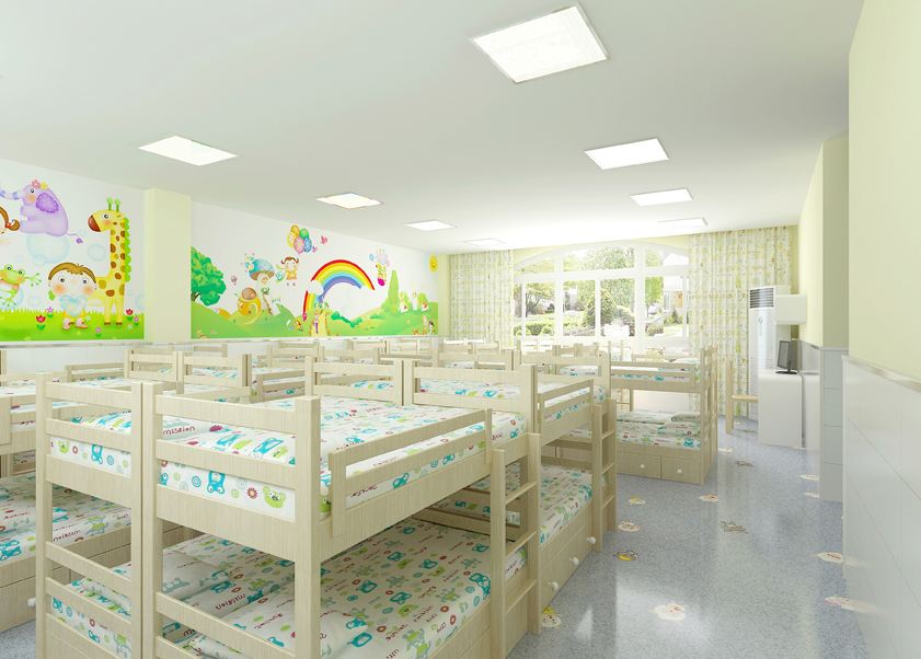 给幼儿温馨的就寝环境——幼儿园卧室装修设计