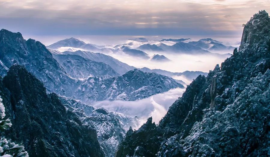 【线路推线】淡季到黄山拍五绝之冬雪,雾凇,云海,雪峰