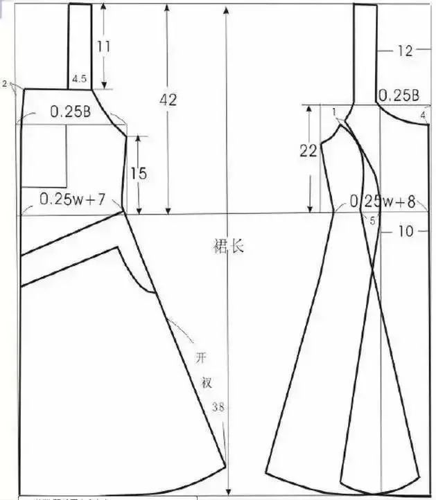 素材分享 | 立体裁剪11款简约裙子的制图合集