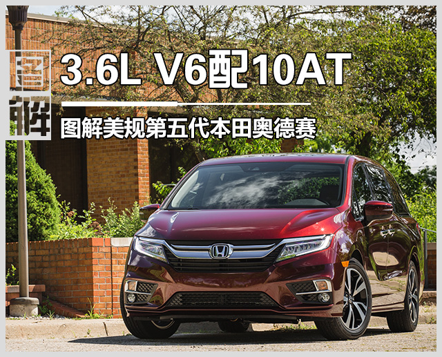 3.5l v6配10at 图解美规第五代本田奥德赛