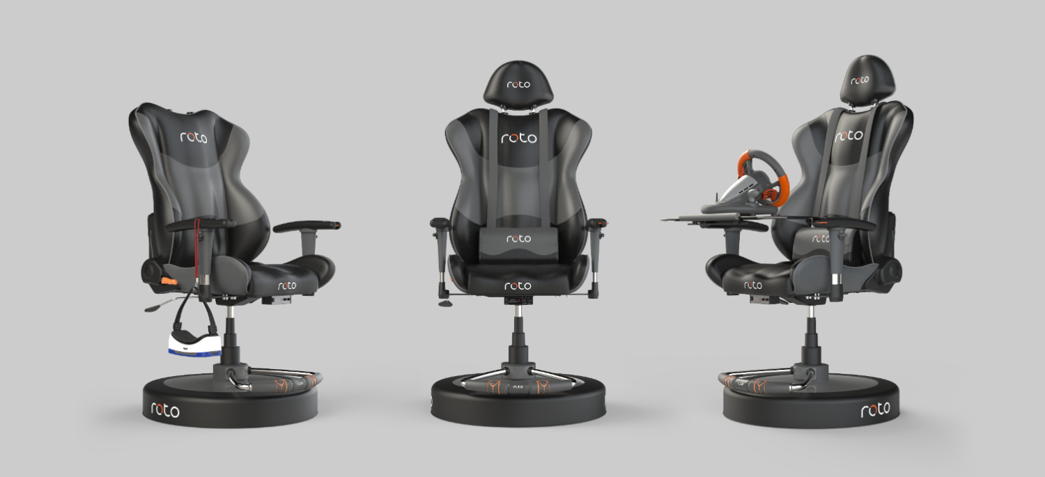 虚拟现实360度转椅“The Roto VR Chair”将于2月发货
