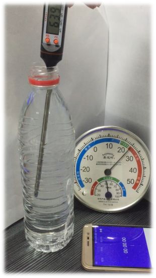一瓶水冷却10分钟温度会降多少？ | SOLIDWORKS 兴趣小实验