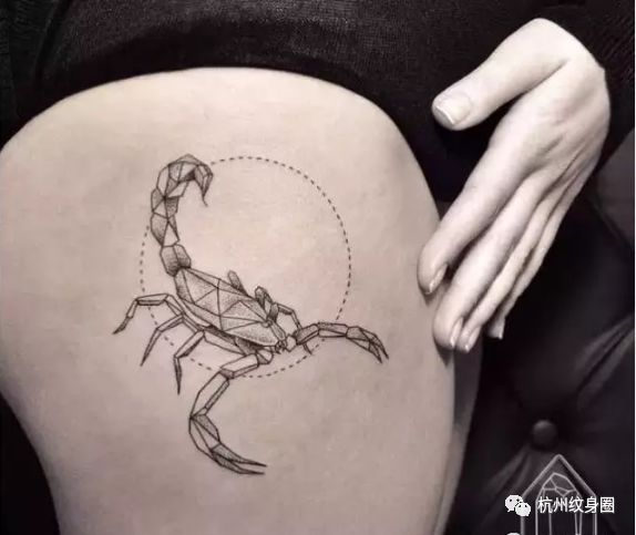 tattoo纹身素材天蝎座scorpio