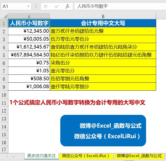 阿拉伯数字转大写中文,看这一篇就够了!