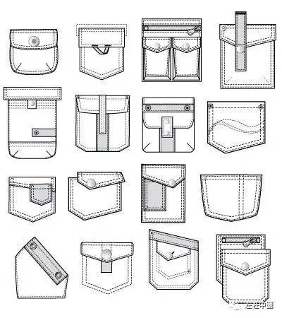 灵感干货 口袋细节s78在服装整体造型中,如何准确安置各式各样的