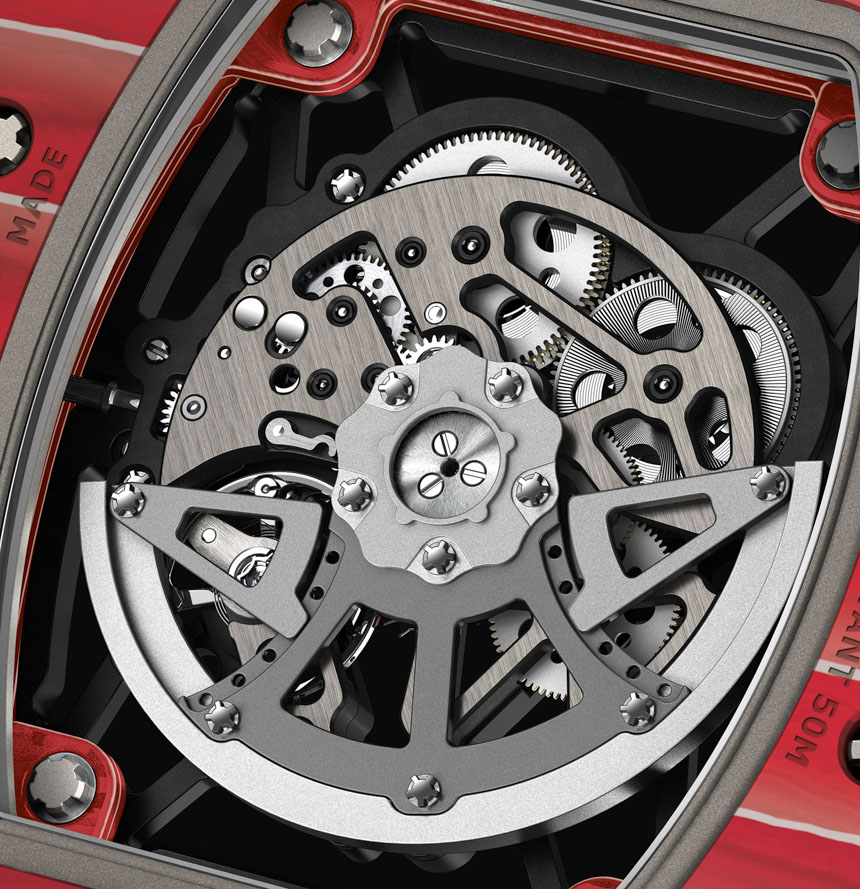 第一款自动上链的纳达尔手表：理查德米勒RM 35-02红魔