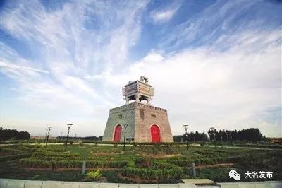 地标建筑鼎鼎大名环岛