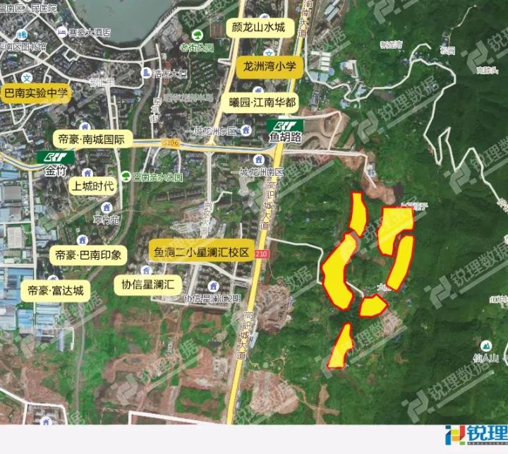 2018年首拍中国电建拿下巴南区鱼洞组团地块