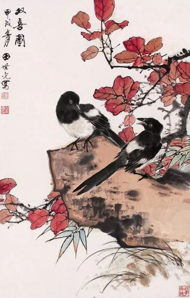 其中给北京画家的有5本:有他朋友李可染,李苦禅,学生胡爽安,田世光和