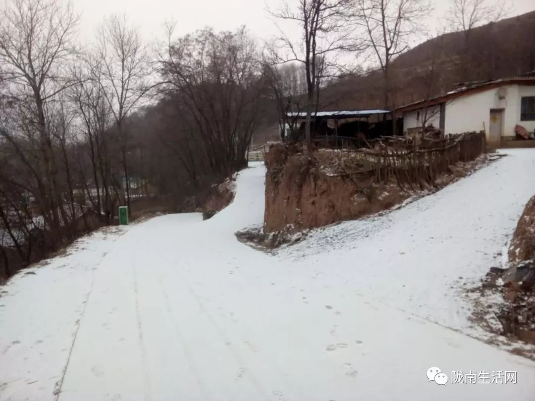 甘肃陇南八县一区最美雪景欣赏 | 暴雪来袭,安全出行!