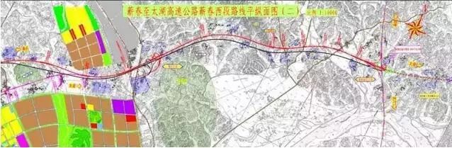 25日蕲春至太湖高速公路西段正式开工建设