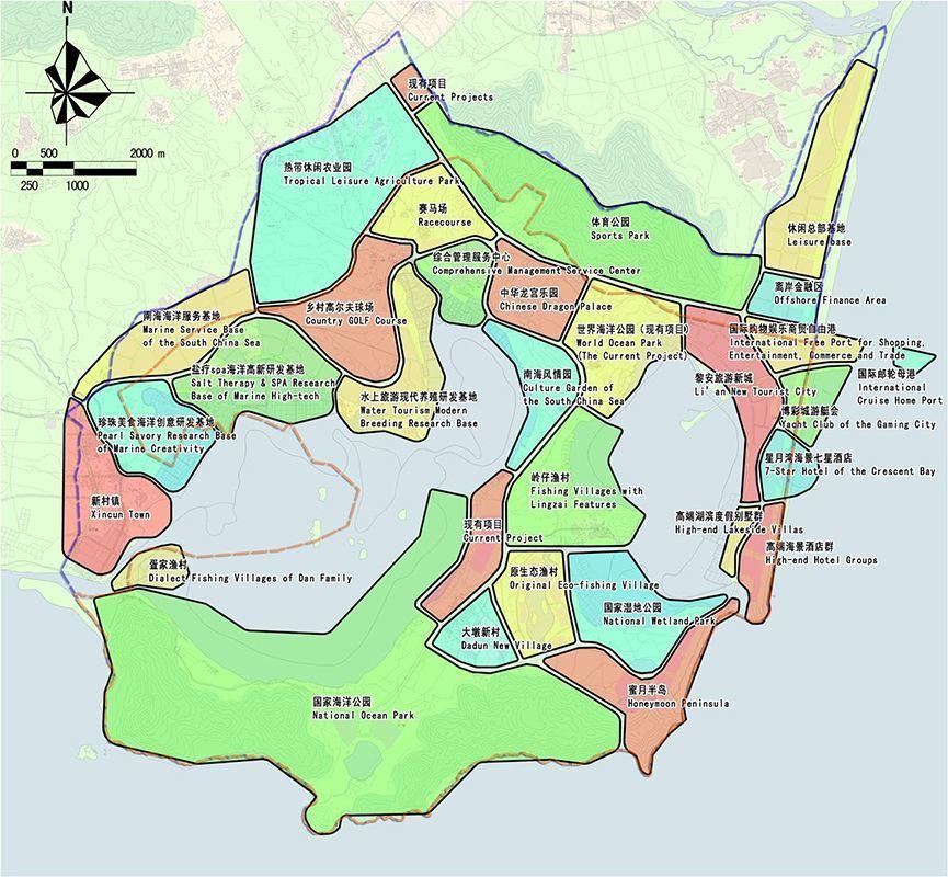 发展规划:10年内建成一座滨海新城海南将按照"三年成势,五年成形,十