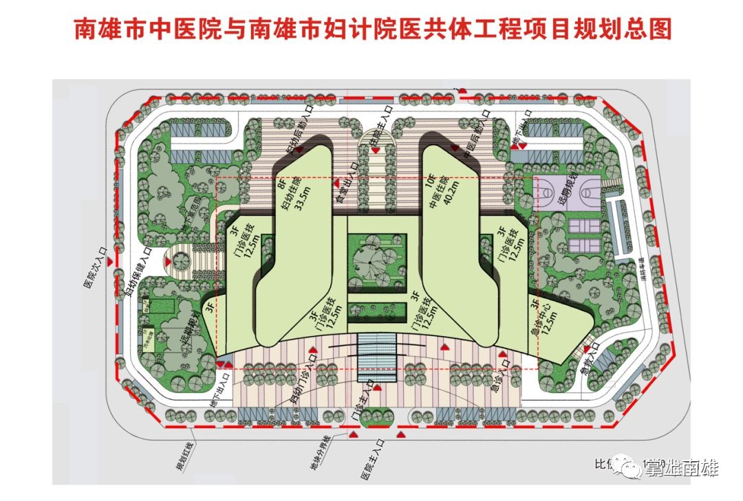 该项目位于北城区北城大道主干道旁,总用地约57亩,净用地44.