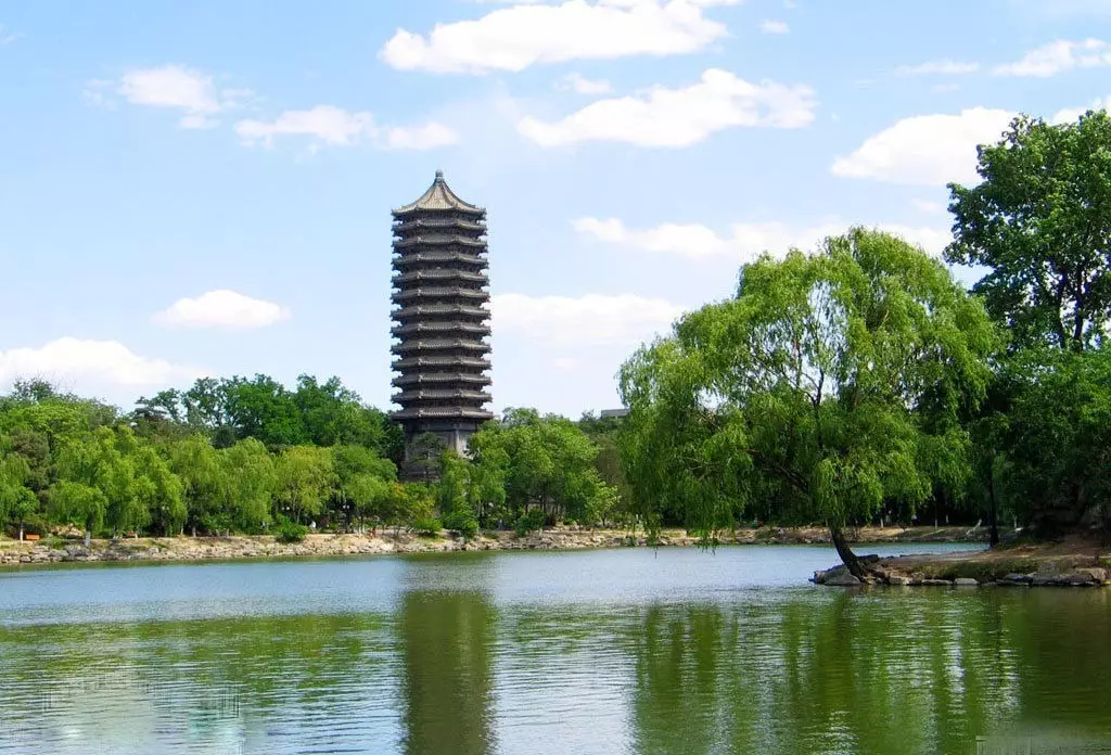 未名湖,是北京大学校园内最大的人工湖,位于校园中北部,未名湖本无名