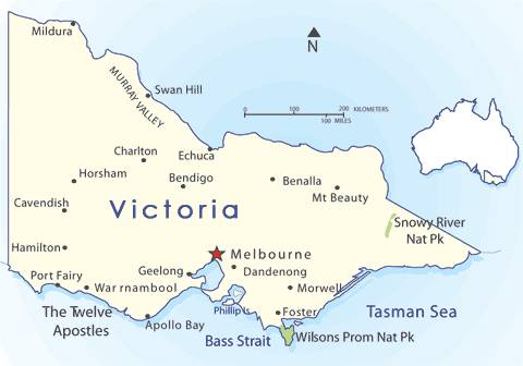 4 维多利亚位于澳洲东南角,这里气候相对凉爽,出产非常不错的黑皮诺图片