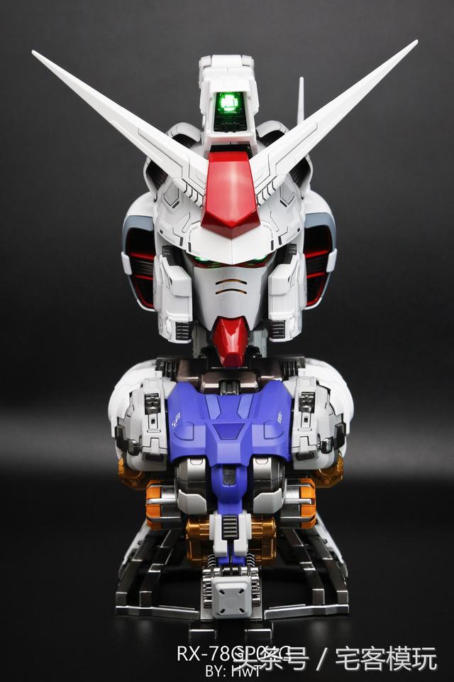 根大木秀:1/20胸像 rx-78gp04g 高达试作4号机