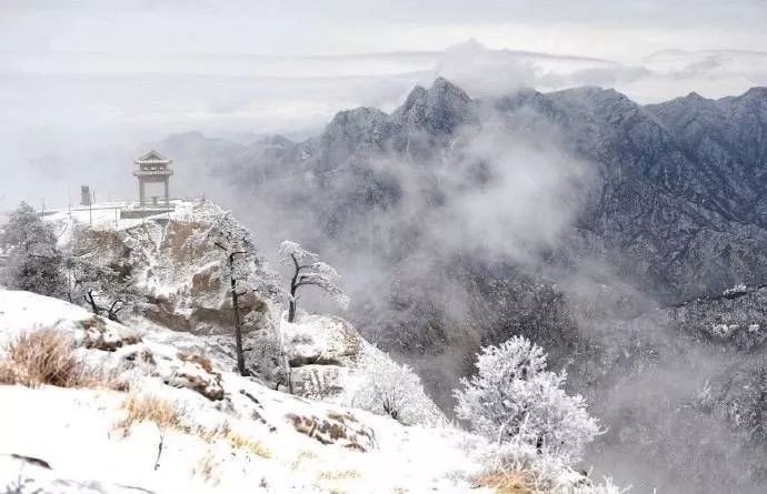 2018年西安初雪意外降临!一大波雪景实拍来了!