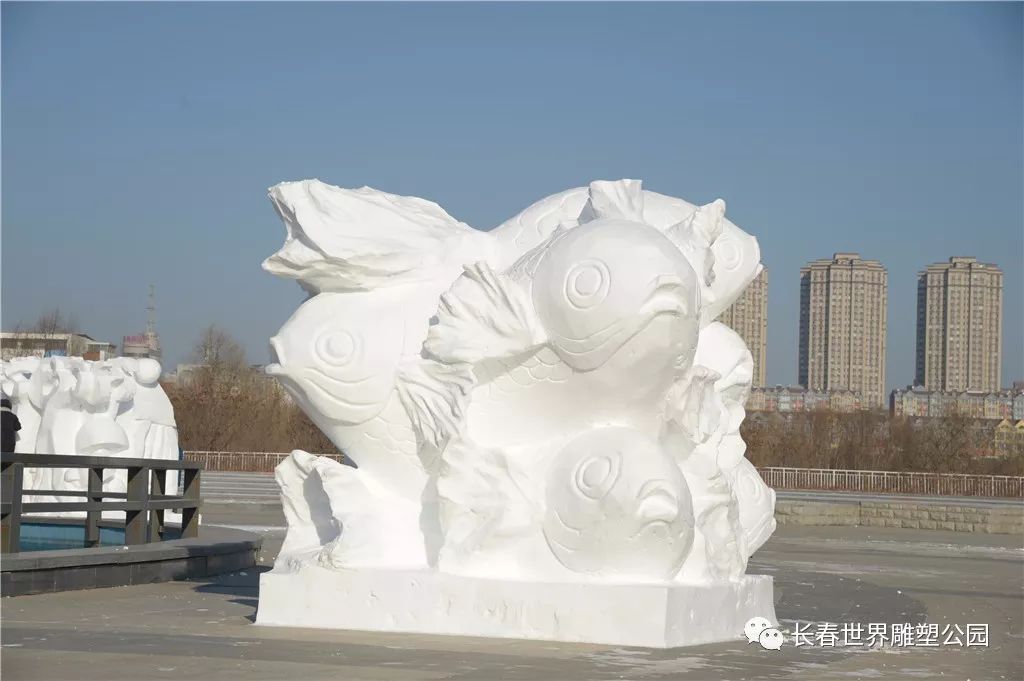 冬篇第二届中国长春国际冰雪雕塑邀请展作品正式亮相