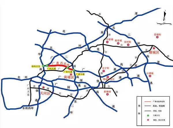 直通白云机场!北三环二期预计春节前通车!(附增城地铁
