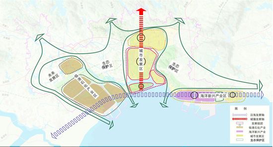 较长的海岸线与较好的滨海资源,可为发展临海产业与滨海旅游提供良好