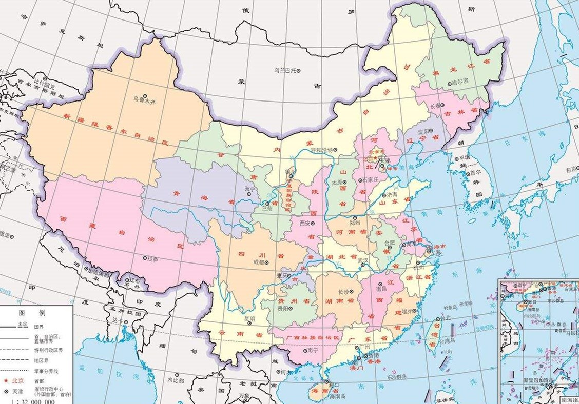 中国近代从地图上消失的那些省份！看看你家乡曾经属于哪个省！