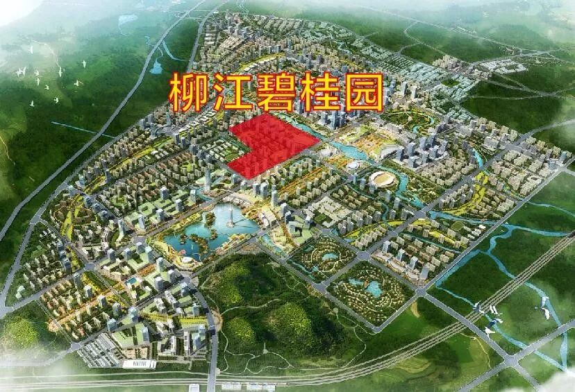 柳新城区规划效果图
